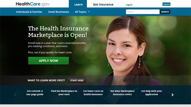 AS membuka kembali website pendaftaran program asuransi kesehatan ObamaCare - ảnh 1